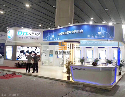 貝特利 照明展位設計搭建